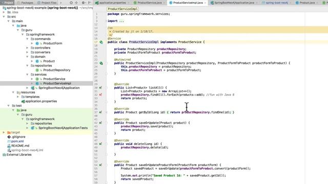 Spring Boot Neo4J Example смотреть онлайн