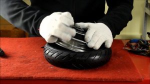 Установка литой покрышки на мотор колесо Куго м 4 про 500 ват