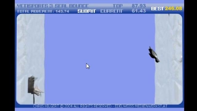 Xenforo Games - Yetisports 3 - Seal Bounce смотреть онлайн