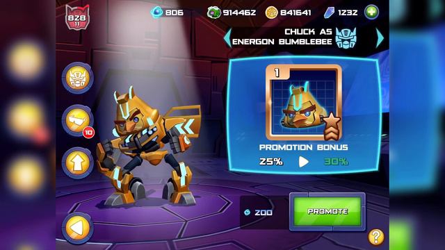 ENERGON BUMBLEBEE UNLOCKED! - Angry Birds Transformers смотреть онлайн