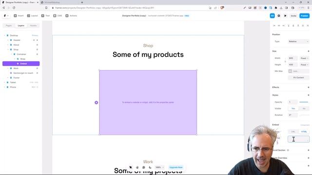 Adding a minimal webshop to a Framer Website смотреть онлайн