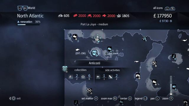 Assassins creed Rogue - Templar treasure map relic - 218, - 56 North Atlantic смотреть онлайн