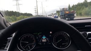 Как работает система активного круиз контроля на Тойота Камри V70 2018