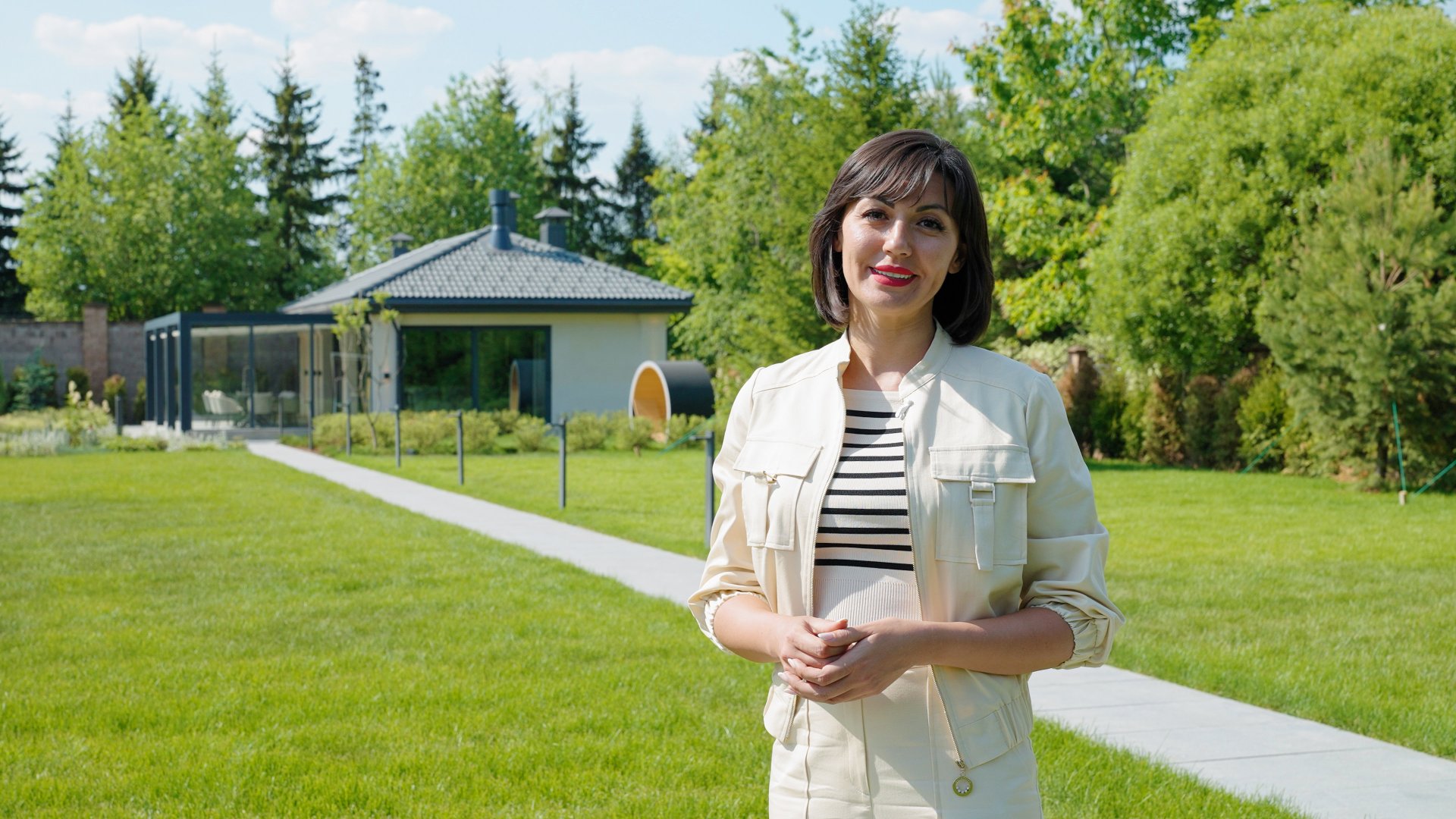 Видеообзор ландшафтного дизайна участка смотреть онлайн