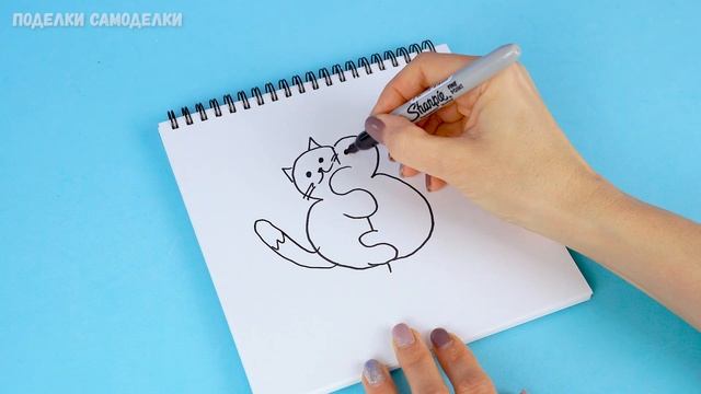 Как нарисовать легкие и простые рисунки? смотреть онлайн