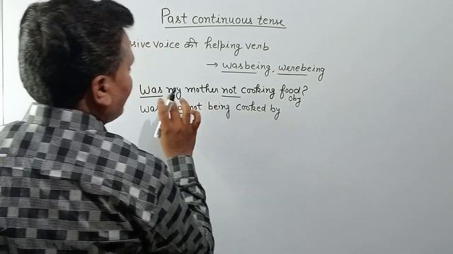 Past Continuous Tense Active To Passive смотреть онлайн