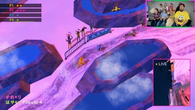 КТО ПОСЛЕДНИЙ? ЭКСТРЕМАЛЬНЫЙ МАРАФОН Челлендж НА ПЯТЕРКУ Мы Семья на Мы Играем - Nippon Marathon смотреть онлайн