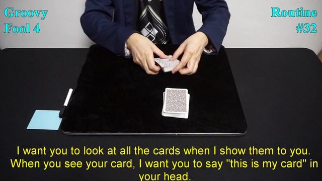 Groovy Fool 4 - Routine #32 … Counting to Selected Card смотреть онлайн