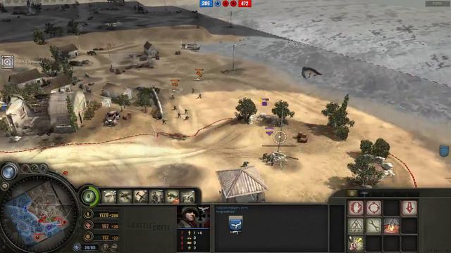 Battle of Crete mod (3.9.8) PvP, 2x2 Maleme map #6 смотреть онлайн