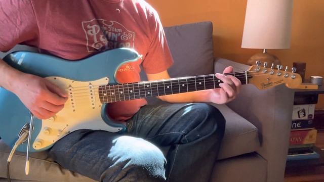 Fender Strat with the Infinite Sample Sustainer from TC Electronic. смотреть онлайн