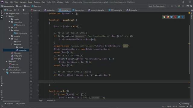 OOP MVC PHP Project Shopping Part 1 смотреть онлайн