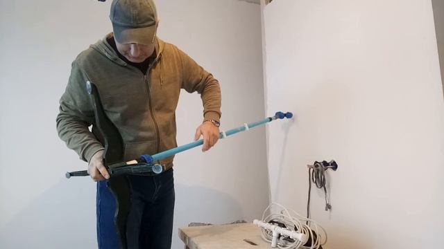 Самодельный штатив для прожектора. смотреть онлайн