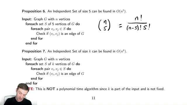 NP Completeness 6 - Independent Set Algorithms смотреть онлайн