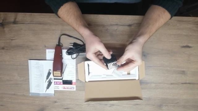 Распаковка - Машинка для стрижки волос Moser 1400-0051