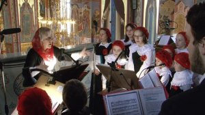 Пасхальное песнопение Ангел Вопияше Благодатней: чистая Дево, радуйся!