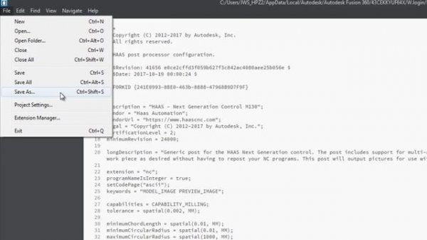 Beginners Guide to Editing Post Processors in Fusion 360! FF121