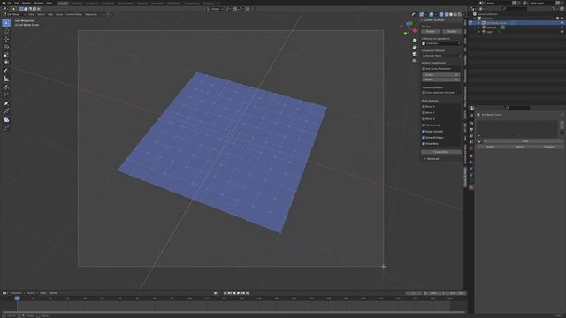 Curves to Mesh: Beginner Tutorial in Blender смотреть онлайн