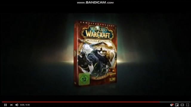 World of Warcraft Mists of Pandaria Logo смотреть онлайн
