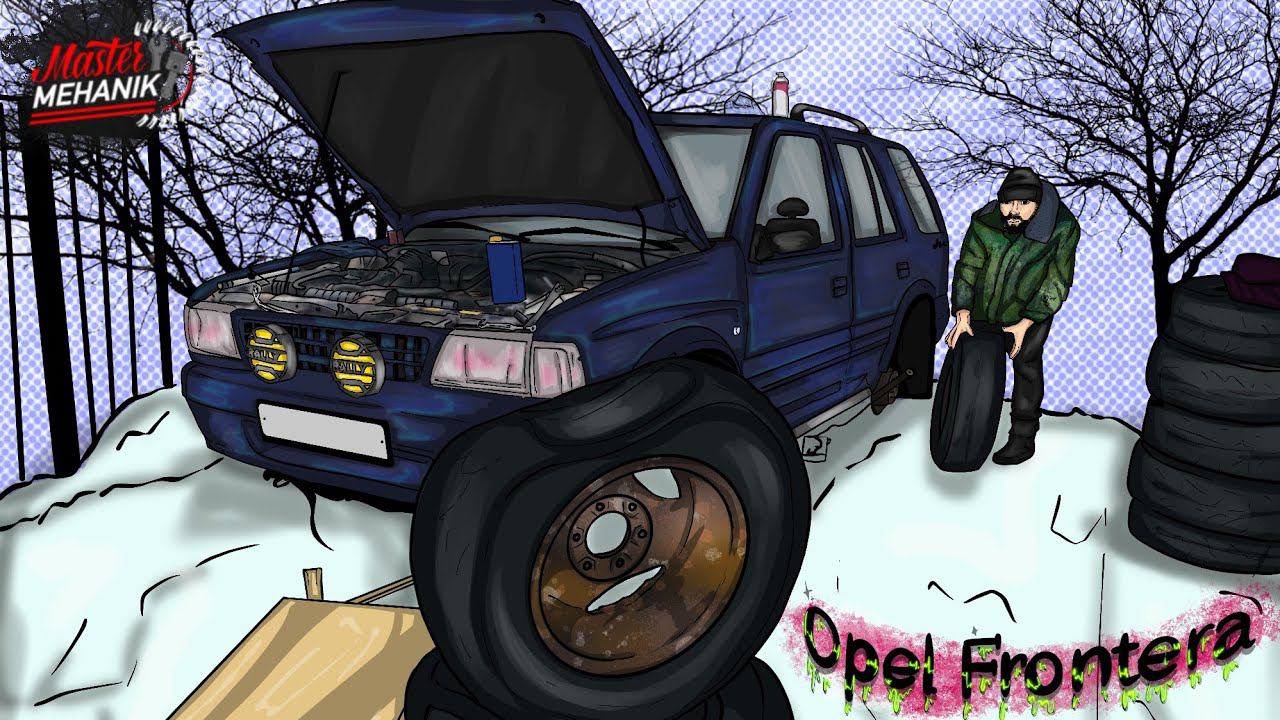 Досрочно списанный на свалку opel frontera - после ремонта сразу в грязь , выпуск 3 смотреть онлайн