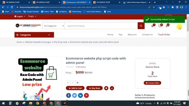 All in One Single and Multi-vendor ECommerce Business Management System Free 2022 смотреть онлайн