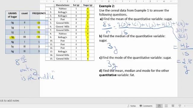 Mean, Median, Mode; Regression Line смотреть онлайн