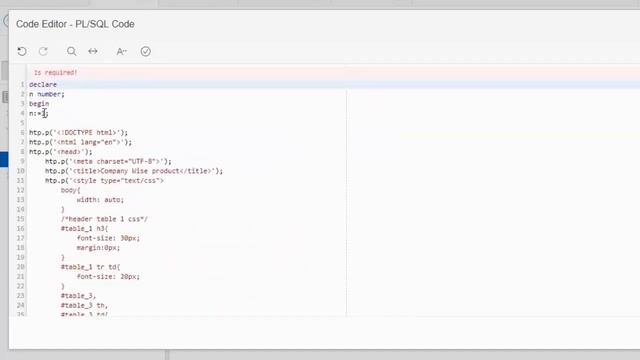 Oracle APEX- PL SQL Advance Report Design with HTML/CSS Part-2 смотреть онлайн