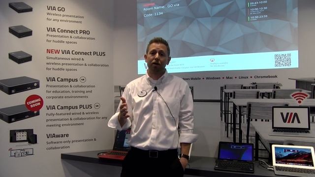 Kramer VIA Line Wireless Presentation For Any Space | InfoComm 2018 смотреть онлайн