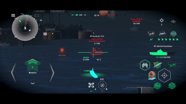 RF Admiral Kuznetsov | Try New Weapon JL-1☢️Nuclear Missile And Happy Launcher | Modern Warships