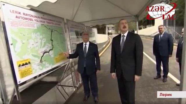 В Лерикском районе состоялось открытие автомобильной дороги Пиран Хамарат Вижакер смотреть онлайн