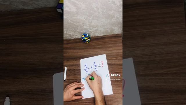 Как складывать дроби за 5 секунд?! смотреть онлайн
