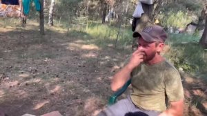 Жизнь в лесу на свалке. Витёк мусорщик. Часть 9.