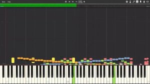 Rush E 4 ~ piano tutorial (impossible)