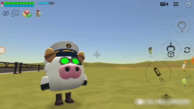 КТО ПОБЕДИТ? ХАГИ ВАГИ ИЛИ КАРТУН КЭТ В ЧИКЕН ГАНЕ? Mordrom+/Chicken gun. смотреть онлайн