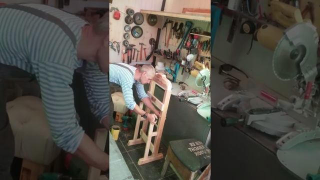 DIY стойка - вешалка для первоклассника * своими руками* смотреть онлайн