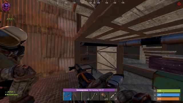 Живу на Летающем Острове! Выживание с Нуля в Раст/Rust смотреть онлайн