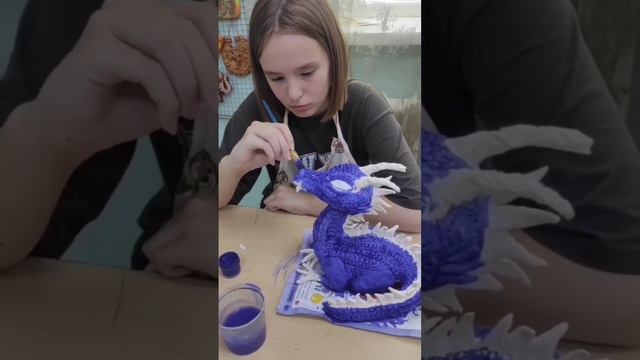 Лепка из бумажной глины. смотреть онлайн