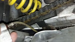 автоматическая смазка цепи мотоцикла
