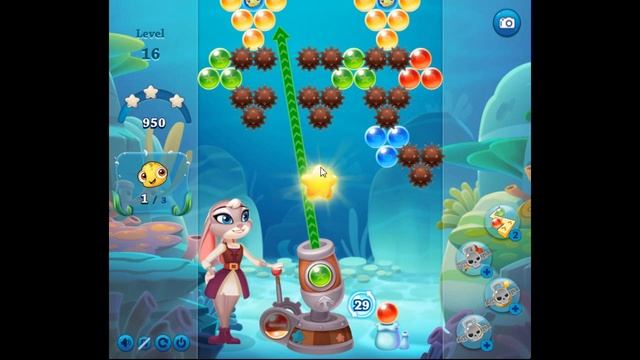 Bubble Incredible level 16 NO BOOSTERS смотреть онлайн