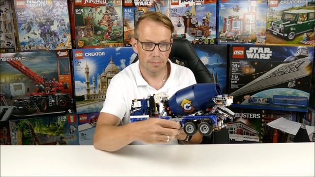 LEGO Technic 42112 Betonmischer смотреть онлайн