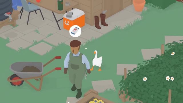 Untitled Goose Game, Annoying the Gardener смотреть онлайн
