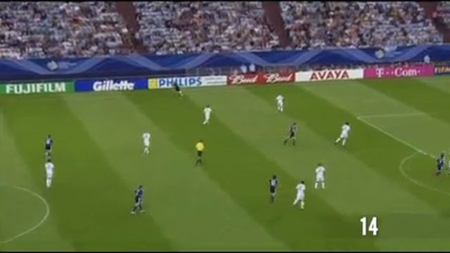 Argentina - 26 Passes goal v Serbia & Montenegro, World Cup 06 смотреть онлайн