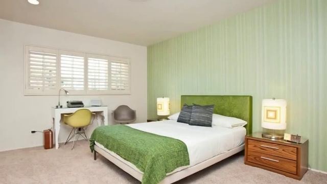 Зеленые обои в интерьере квартиры смотреть онлайн