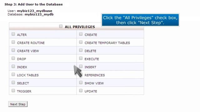 How to setup a database using the MySQL Database Wizard in cPanel смотреть онлайн