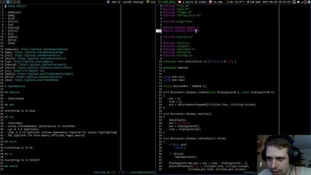 Writing Code Editor in Zig #4: Moving the Cursor смотреть онлайн