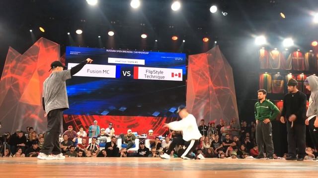 FUSION MC VS FLIPSTYLE TECHNIQUE |SMALL FINAL| ROBC 2019 смотреть онлайн