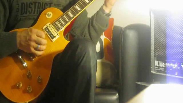 Burny les Paul Lemon DROP Test EMG HZ and SH1 смотреть онлайн