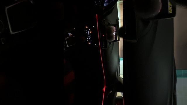 RGB неоновая подсветка салона mazda 3 BM смотреть онлайн