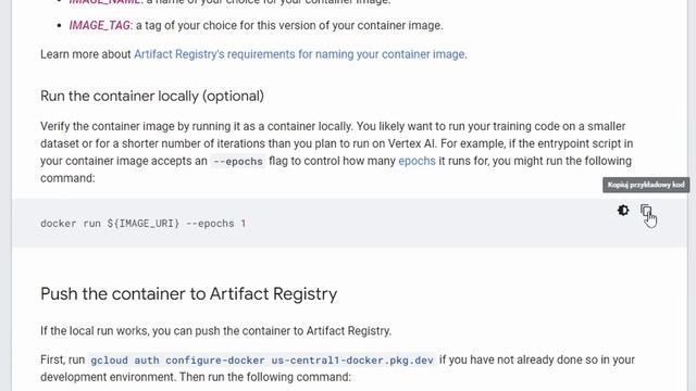 Run custom training job with custom container in Vertex AI смотреть онлайн