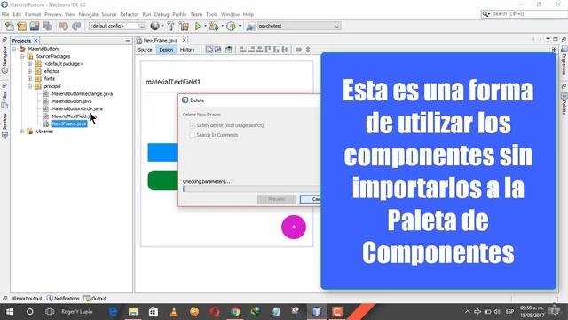 Java Swing - Descargar Componentes MaterialDesign (Como Utilizar La Libreria) - Codigo Fuente смотреть онлайн