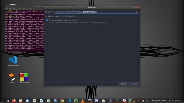 Installing PyCharm IDE for Linux (ubuntu 18.04) in Bangla. смотреть онлайн
